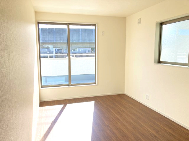 第1沼田市材木町　新築戸建　1号棟の洋室|２階洋室3です