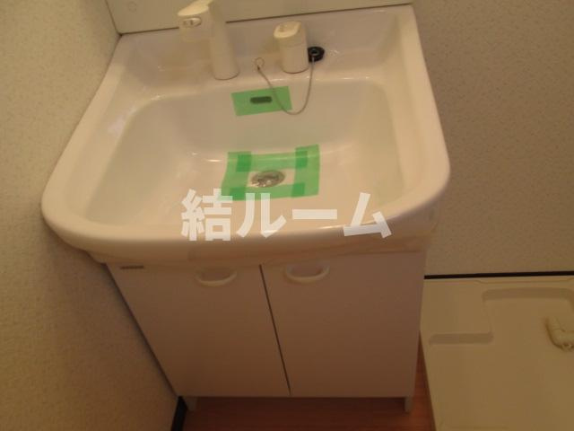 坂戸市日の出町の賃貸マンションの洗面所