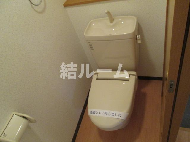 坂戸市日の出町の賃貸マンションのトイレ