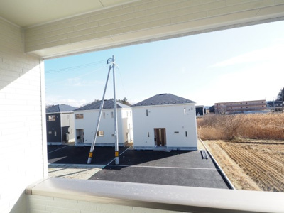 【展望】 | Cradle garden　二本松市油井第５　９号棟 | ★内覧予約でブランド米2kg★