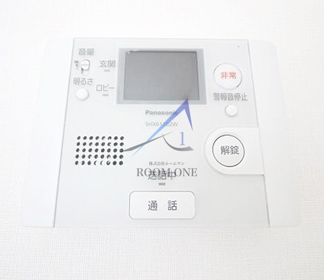 プレール・ドゥーク多摩川のセキュリティ|モニター付きインターホンです。