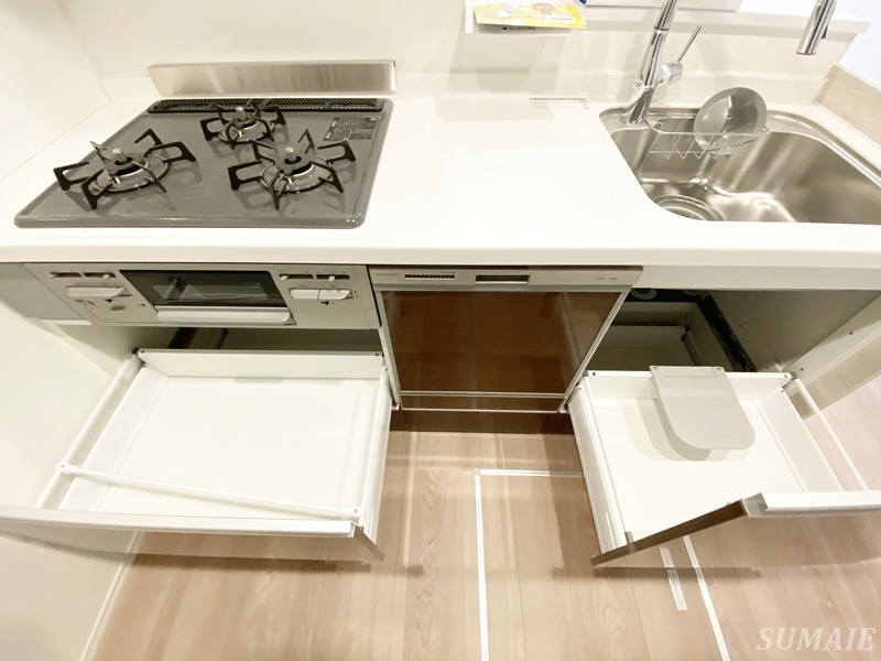 セレスティア豊島Nの収納|キッチン下収納です☆