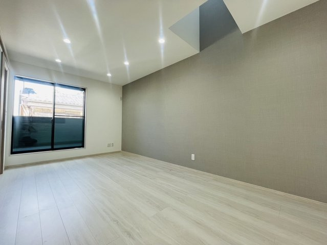 物集女町ヲサン田　建築条件付土地の外観パース|【施工例】
トイレは２カ所確保！
朝の混雑する時間もスムーズに！