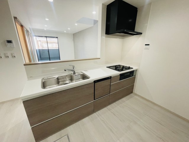 物集女町ヲサン田　新築参考プランのその他|【施工例】
対面式キッチン！
ご家族と会話しながらお料理を楽しめますね♪