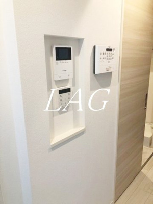 【セキュリティ】 | ヴィアソーレK | モニター付きインターフォンです。