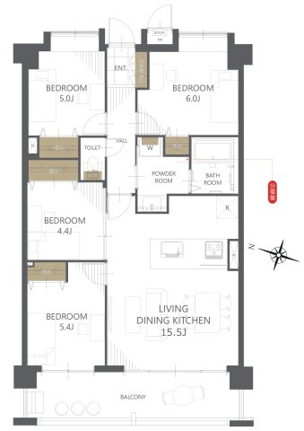 【間取り】ルネッサンス２１春日ザパーク 