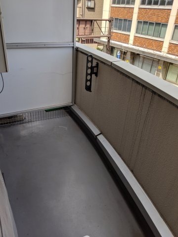 リバーコートのバルコニー