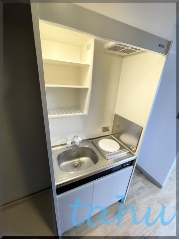 豊島区雑司が谷２丁目のアパートのキッチン