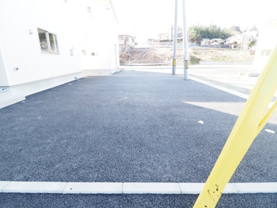 【駐車場】 | Cradle garden　二本松市油井第５　１１号棟 | ★内覧予約でブランド米2kg★