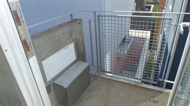 AURORAのバルコニー