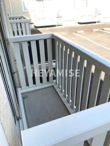 ニューハイツタリカド D棟のバルコニー