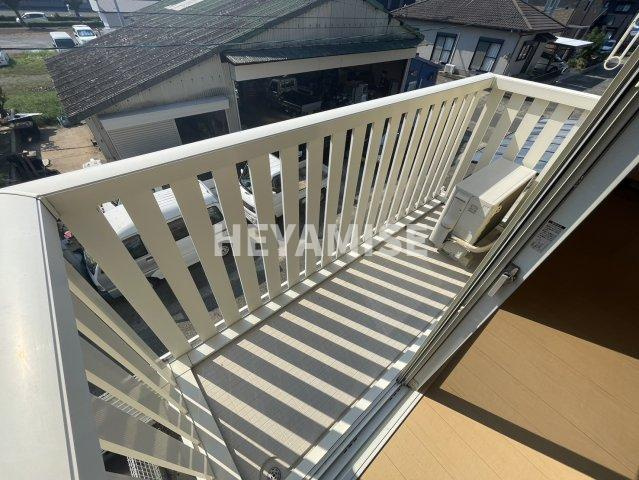 ソシアレジデンスのバルコニー