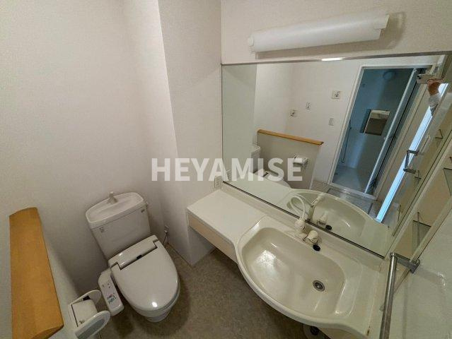 セジュールYAMAZAKI B棟の洗面所|※室内画像は別号室のもの