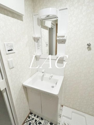 【洗面所】 | ウエストパレス蕨Ⅰ | 独立洗面台になります。