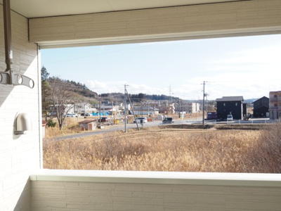 【展望】 | Cradle garden　二本松市油井第５　１２号棟 | ★内覧予約でブランド米2kg★
