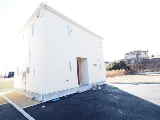 【外観】 | Cradle garden　二本松市油井第５　１２号棟 | ★内覧予約でブランド米2kg★