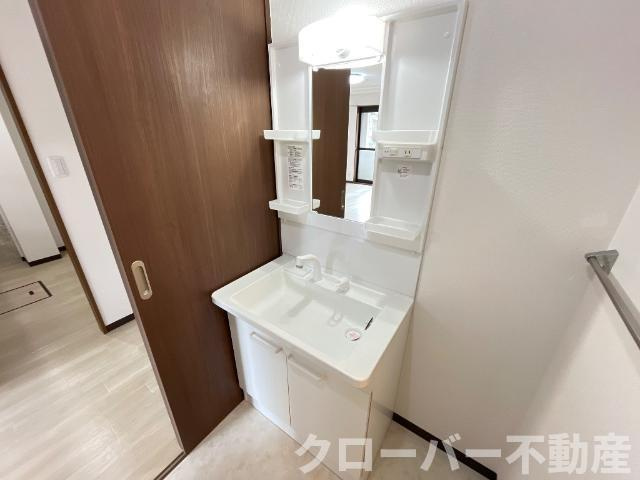 アフロート太田の洗面所|洗髪洗面化粧台