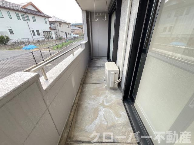 アフロート太田のバルコニー|ベランダ