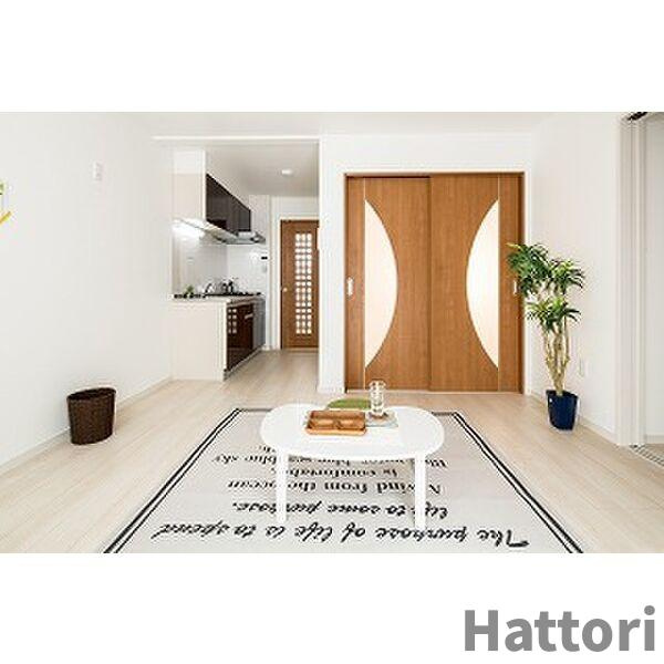 KTIレジデンス阿倍野の居間・リビング