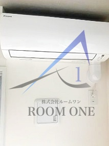 本郷菊富士レジデンスの設備|エアコン付きです。