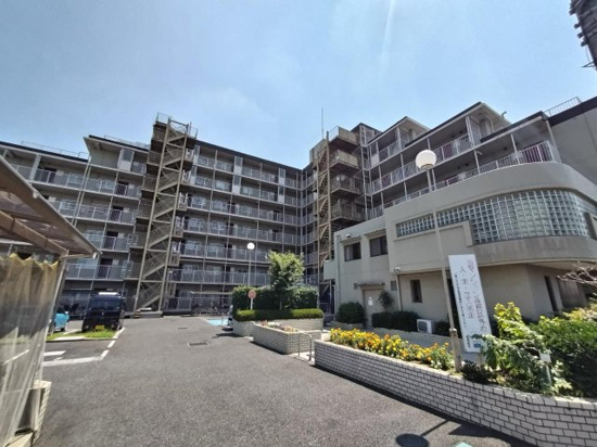 パークヒルズ若葉スカイハイツの外観|おしゃれな外観です