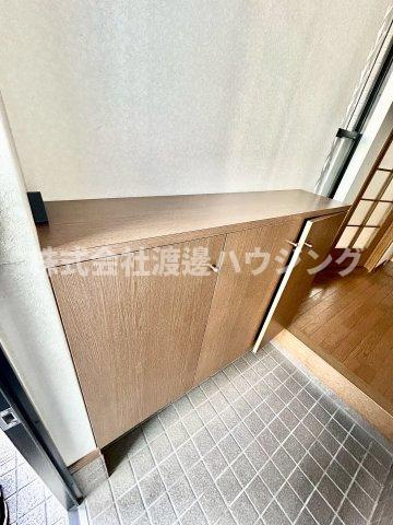 南野口町一戸建の収納|玄関収納