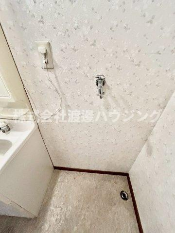 南野口町一戸建の設備|室内洗濯機置場