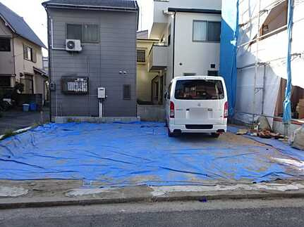 広島市南区宇品御幸4丁目　新築一戸建て(全2棟)の外観