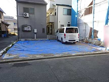 広島市南区宇品御幸4丁目　新築一戸建て(全2棟)の外観