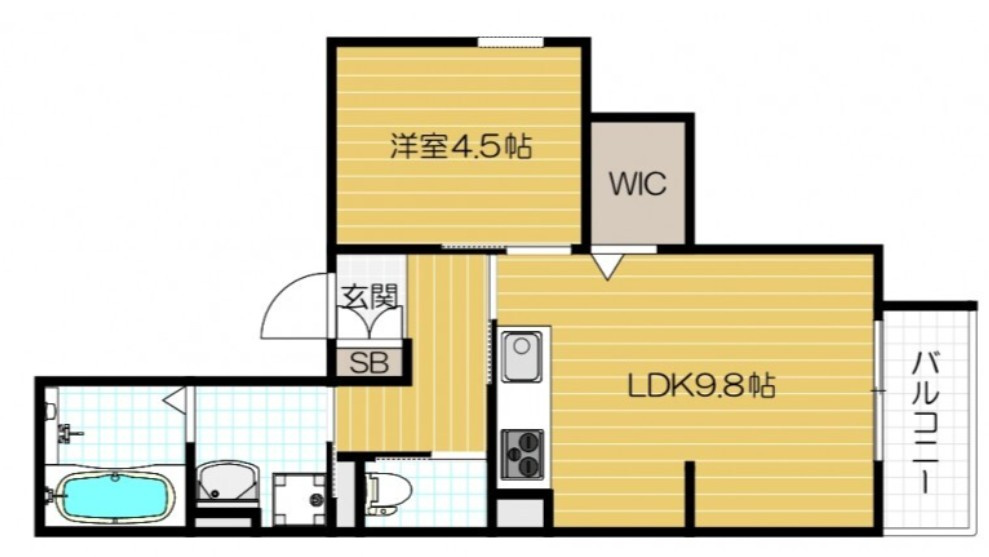YOURMAISON TENMAの間取り