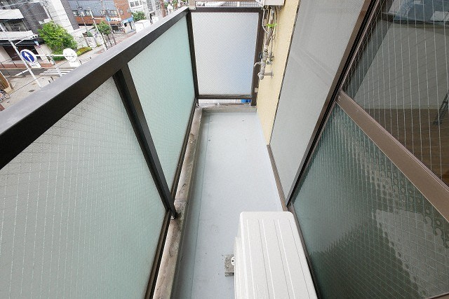 Ｉ　ｃｕｂｅ玉造のバルコニー