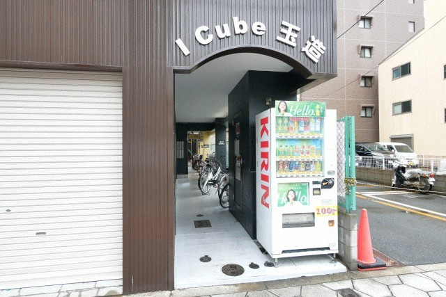 Ｉ　ｃｕｂｅ玉造のエントランス