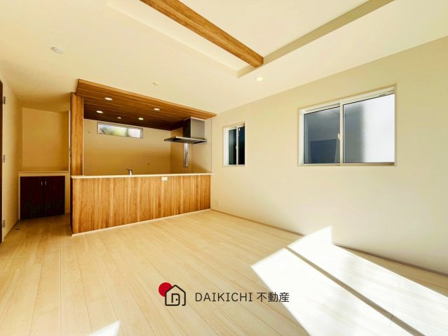 【居間・リビング】 | 桶川市下日出谷　新築戸建　全1棟　1号棟