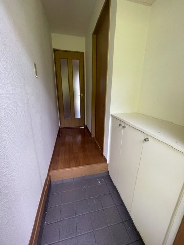 鳥栖市村田町のアパートの玄関