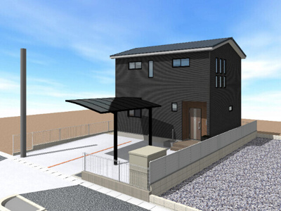 【駐車場】 | 長山戸建賃貸住宅