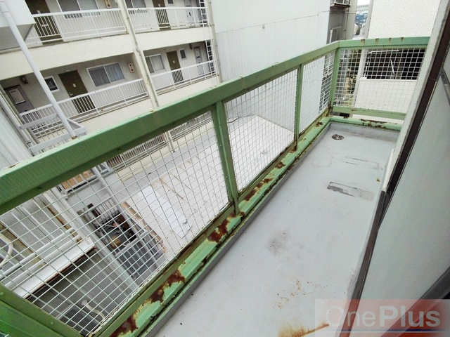 マルタカマンションのバルコニー