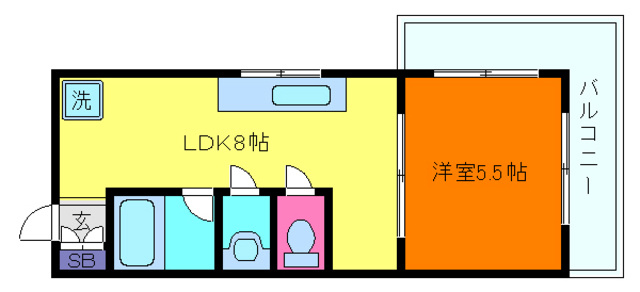 マルタカマンションの間取り