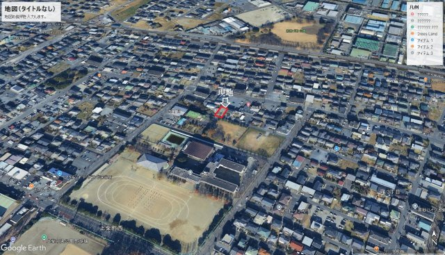 深谷市上柴町西2丁目　売地（建築条件無し）の地図