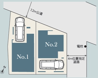 【区画図】 | 市川市香取１丁目１０７②
