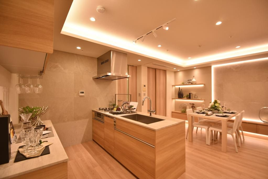 パークタワーグランスカイのキッチン|使いやすいキッチンです