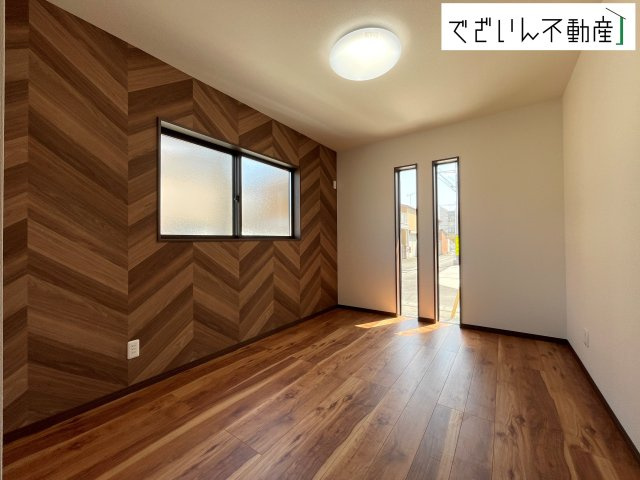 【洋室】 | クライン本庄市中央第3期　新築住宅 | 細部まで丁寧に仕上げられた内装が、日々の生活を豊かに彩ります。家族の思い出が増えていく場所に。
現地(2026年3月撮影)