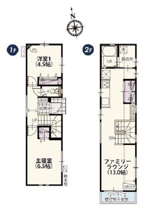 【間取り】 | クライン本庄市中央第3期　新築住宅 | コンパクトで使いやすく、おしゃれな内装の間取りプラン☆＊