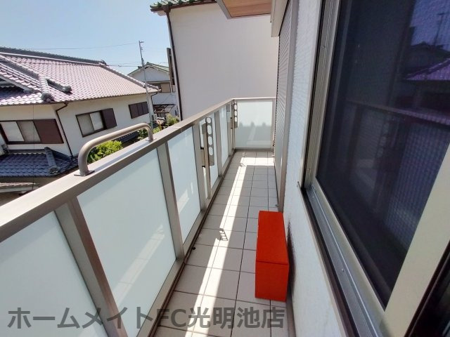 シャーメゾン彩のバルコニー