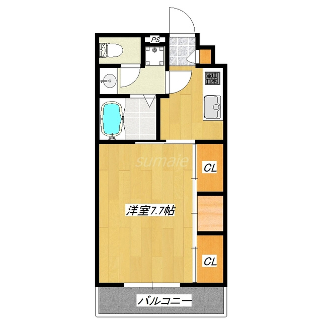 リブリ・カーム赤羽西の間取り|西向きのお部屋です☆