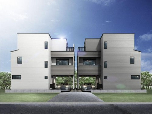 板橋区高島平7丁目　建物113ｍ2超　20帖LDK　限定2棟