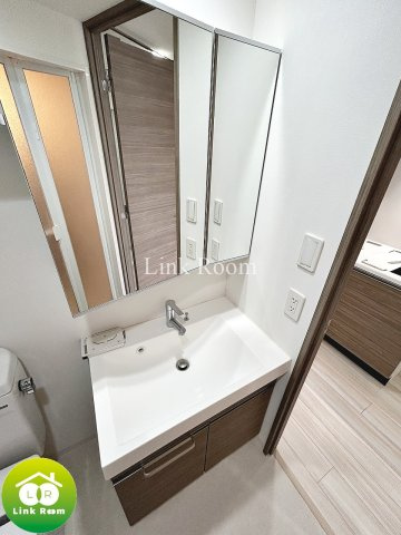 メイクスデザイン門前仲町リバープレイスの洗面所