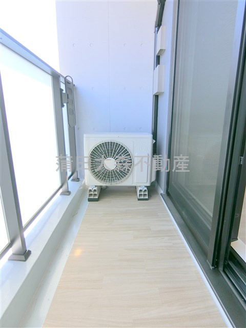 エスティメゾン大森のバルコニー|物干金具付きのバルコニー