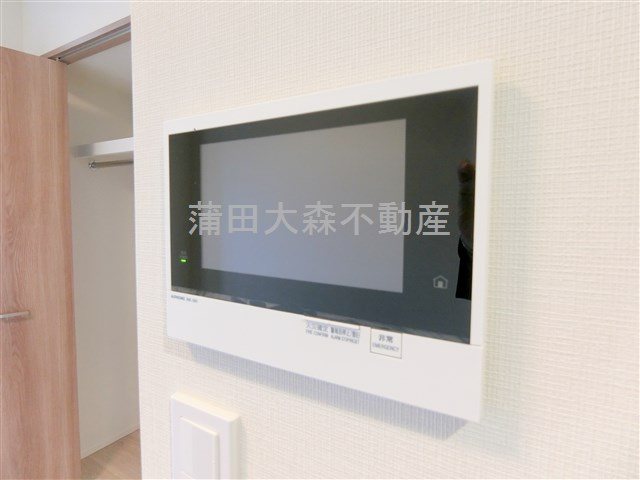 エスティメゾン大森の設備|TVモニター付オートロック　インターホン