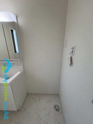 茅ヶ崎市矢畑2期　新築戸建　全5棟　4号棟のランドリースペース