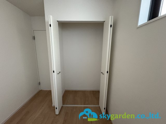 茅ヶ崎市矢畑2期　新築戸建　全5棟　4号棟の収納|収納があります